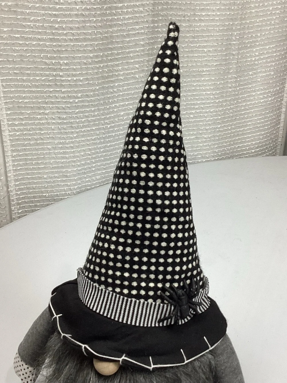 Halloween Gnome with Witch Hat Shelf Sitter Fabric